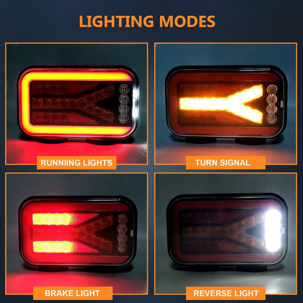 Wireless trailer light with magnetic base-1